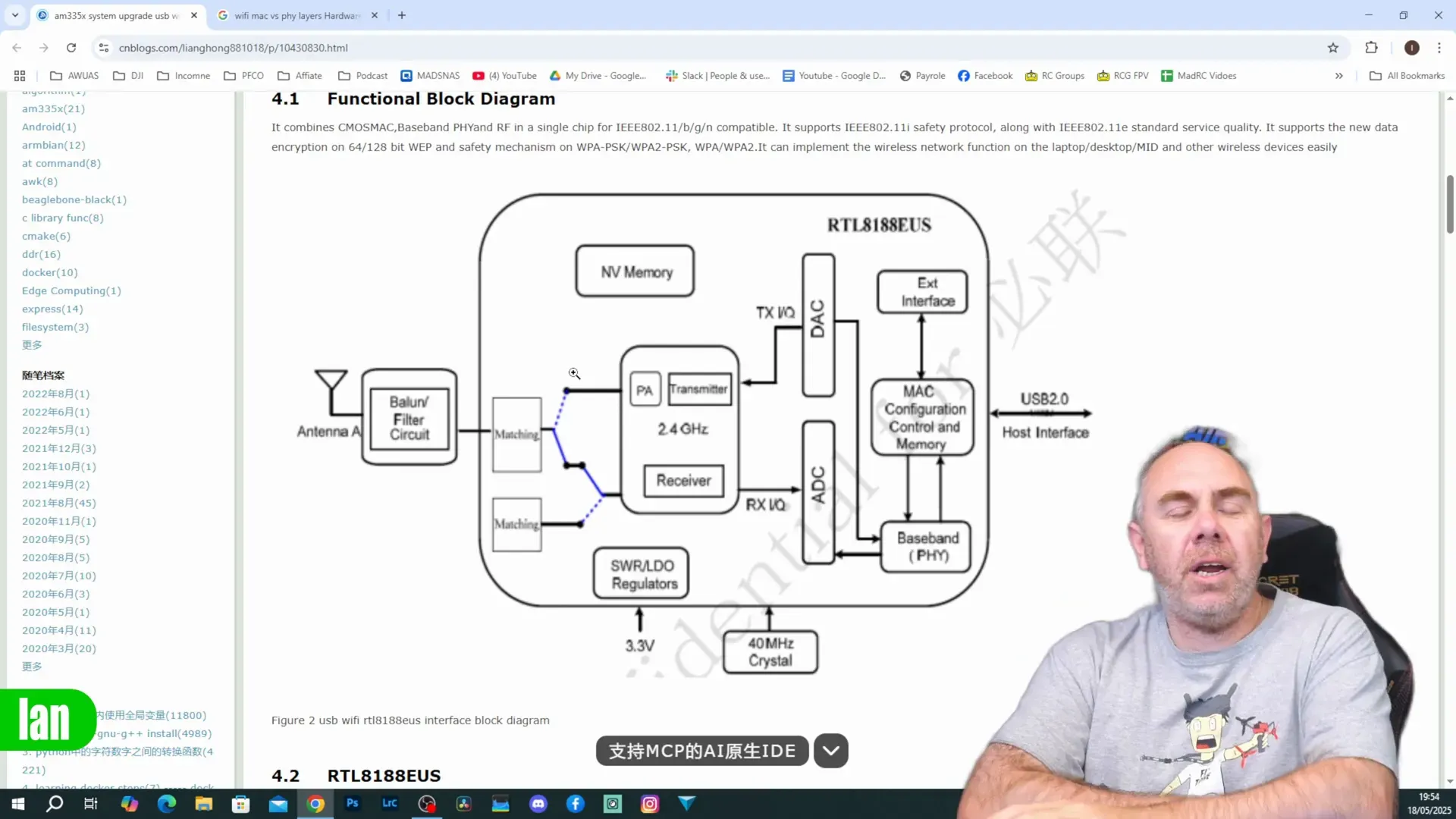 Схематическое изображение ограничений Wi-Fi чипсета